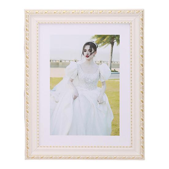 Винтажная фоторамка в европейском стиле, фоторамка с задним крючком, небьющаяся настольная фоторамка для домашнего офиса, декор