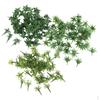 150pcs Grass Bushes Model Railroad Wargame Train Diorama Scenery 3.3-5.5cm