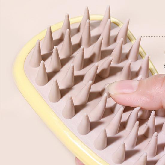 Массажная щетка для волос Yousheng, эргономичная длинная ручка, мягкая щетина, ручной массажер для кожи головы, мужской и женский шампунь, расческа для распутывания волос