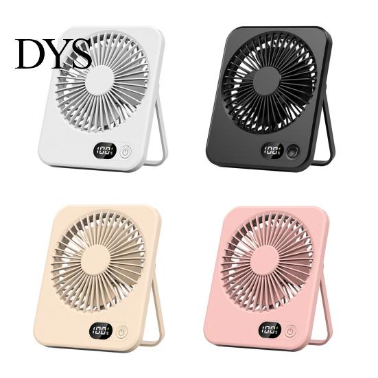 Handheld Fan for School Portable Desktop Fan, 5 Speed USB Rechargeable Small Adjustable Angle Cooling 180-degree Personal Home Office Dorm