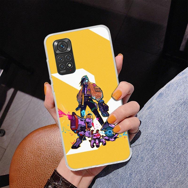 Valorant Killjoy Phone Case For Xiaomi Redmi Note 15 14 13 12S 12 11 Pro Plus 14S 11S 11E 10 10S 11T 5G Personalized Cover Redmi