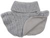 WINTER TURTLENECK TWO-LAYER FLEECE-LINED BRAID Gray 3-8 V019C