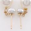 Pearl Piercing K18 yellow gold/Pearl 4.0g Women Used