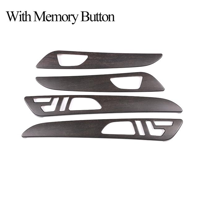 Для Mercedes benz ML GLE GL Class GLS320 400 2012- Автомобиль ABS Черный Внутренняя отделка двери Панель Накладка