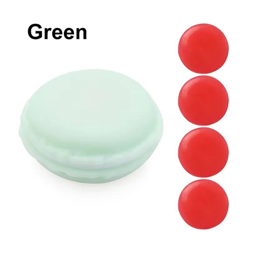 1/6pcs Macaron Diamond Painting Glue Clay Storage Box Drilling Mud Embroidery Cross Stitch Storage Container DIY Nail Art Tools