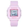Baby-G Digital Resin Strap Pink Dial Quartz BGD-10-4 100M Women's Watch