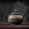 250 мл Чайник из старой скальной глины с позолотой Керамический Защищенный от ожогов Термостойкий Чайный набор