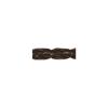 Braided Synthetic Leather Ribbon, 3 Mm, 1.5 M, Dark Brown