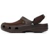 Classic Clog Lightweight and Comfortable Crocs Sandals Men's Dark Coffee