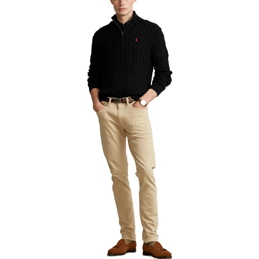 Polo Ralph Lauren Трикотаж Стандартный Мужской Черный MNPOSWE16820773