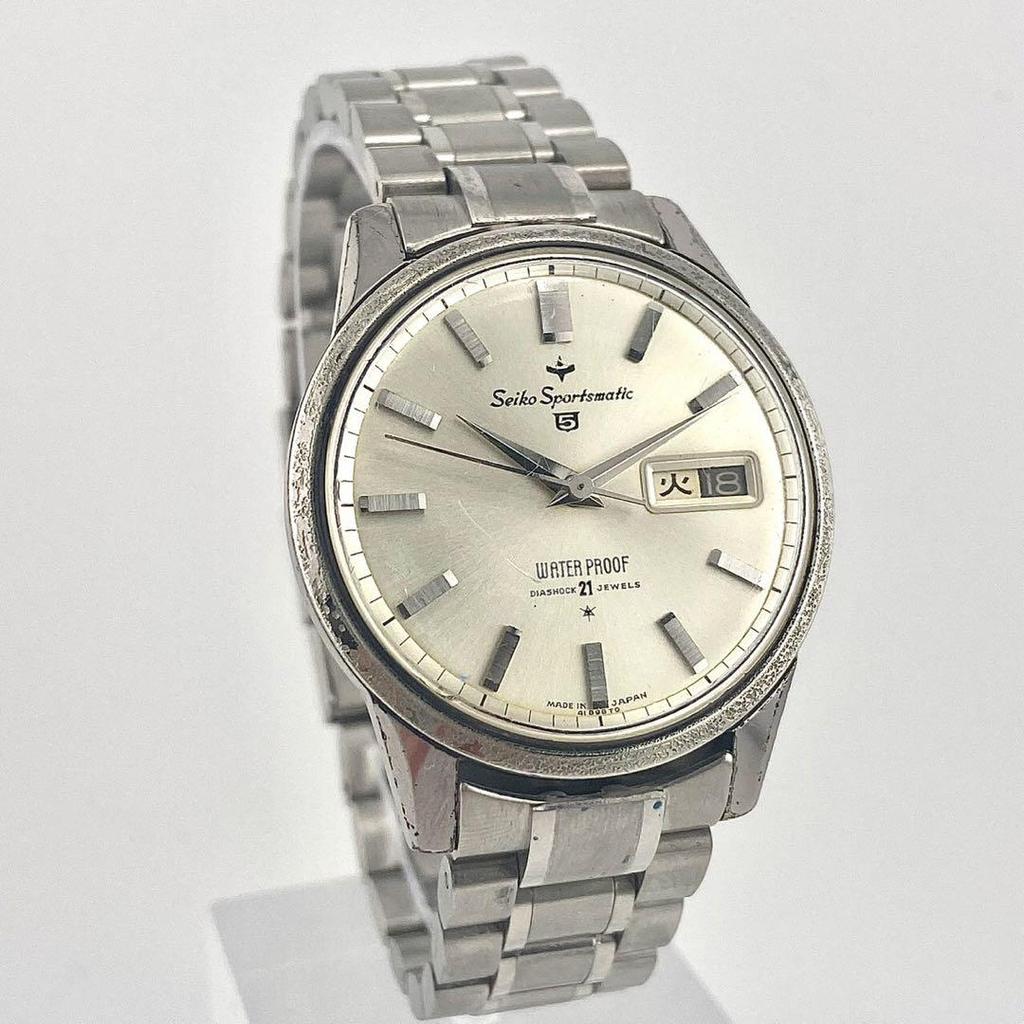 [Б/У] Рабочие автоматические часы SEIKO Sports Matic, 21 камень