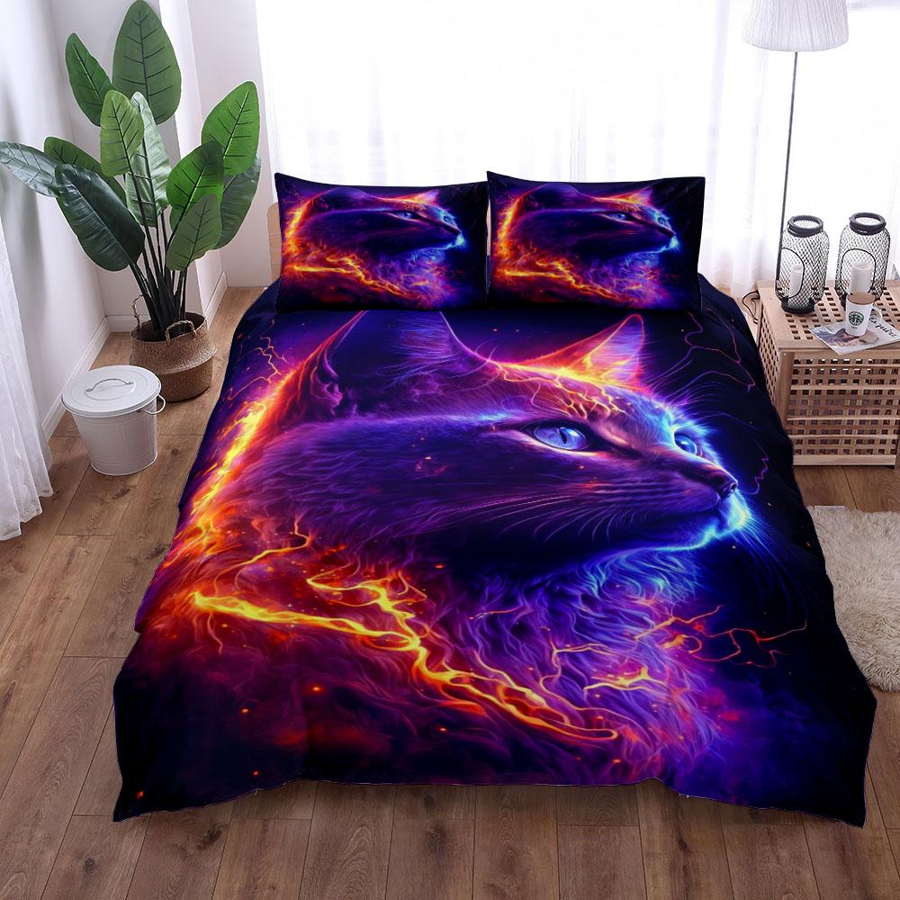Комплект постельного белья Chameleon Coloretto Art Duvet Cover Set King Queen Double Full Twin Single Size