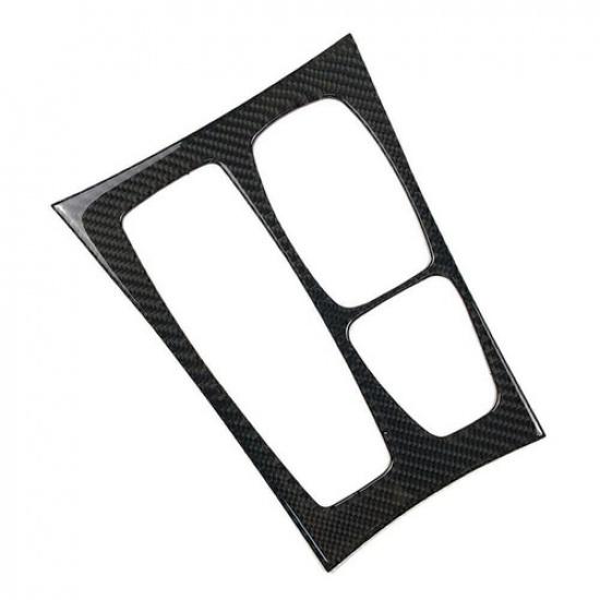 For BMW E70 X5 E71 X6 2008-2013 09 10 Carbon Fiber Car Gear Shift Box Panel Trim