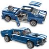 1680 шт. Инновационный эксперт Ford Sports Racing Car Model Building Blocks Кирпичи DIY Toys для детей Взрослые Подарки на день рождения Рождество