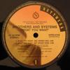 12inch Record BROTHERS & SYSTEMS - What You Want (Remixes) SPRO6704 Nettwerk 1993 US Dance & Electronica Used