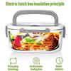 3 In 1 Electric Lunch Box Mobile Stainless Steel Lunch Box Car Kitchen Dual-use