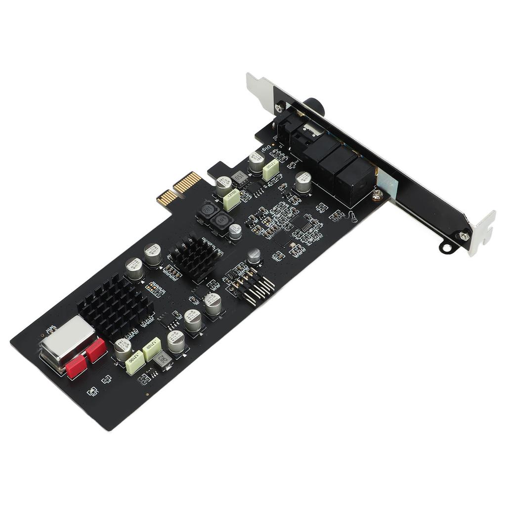 Sound Card 24 Bit 96 Khz Optical Coaxial Decoder Audio Sound Card for Live Broadcasting Gaming