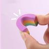 1 Piece Cute Kawaii Creative Rainbow Eraser Rubber Stationery School Supplies Novelty Lovely Eraser