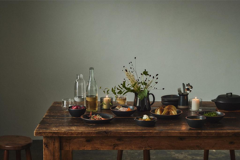 Kinto TERRA Deep Plate, Beige, 230mm, 25877