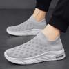 Сетчатые мужские мокасины Летняя дышащая повседневная обувь Легкие кроссовки Мужские нескользящие кроссовки для бега Обувь для отдыха на пару
