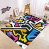 Abstract and Simple Carpet Living Room Bedroom Kitchen Balcony Carpet Non Slip Washable Floor Mat Geometric Lines Home Decor