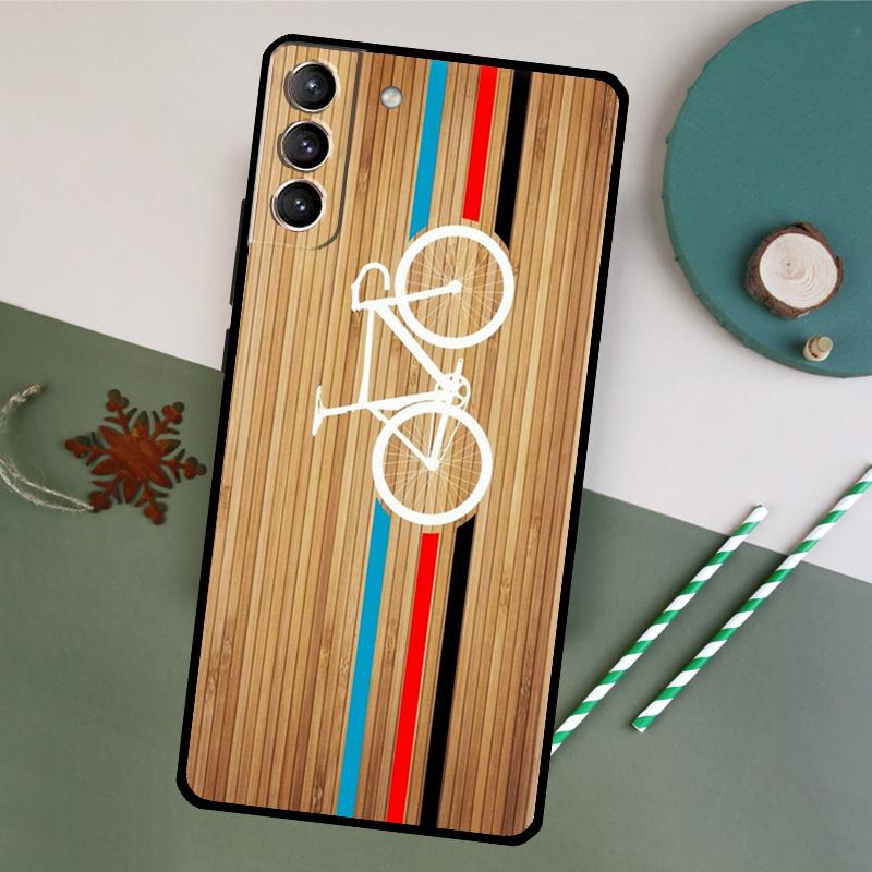 Mountain Bike Cycling Case For Samsung Galaxy S23 S22 Ultra S20 S21 FE S8 S9 S10 Plus Note 10 20 Ultra Back Cover