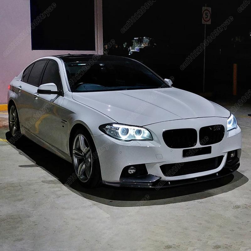 Для BMW 5 серии F10 M5 2012 2013 2014 2015 2016 Автомобильный передний бампер Накладка-сплиттер Губа-сплиттер Комплект для модификации кузова