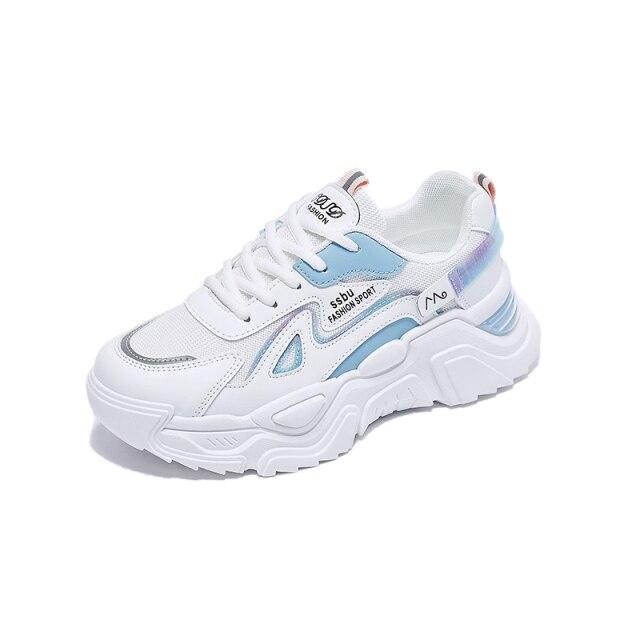 Женские модные кроссовки Дизайнерские массивные вулканизированные туфли Повседневные туфли Old Dad Shoes Женские теннисные женские брендовые кроссовки на платформе