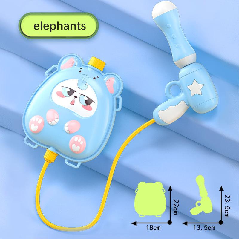 Children Summer Water Gun Outdoor Beach Water Gun Toys Backpack Water Gun Large Capacity Water Gun Toy Water Games Gifts