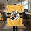 Castleford Tigers Flannel Blanket, High quality Comfortable for All Seasons, Home Decor, Warmth and Comfort