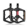 Двойной подшипник DU Велосипедная педаль для MTB с отражателем Ультралегкие велосипедные педали Водонепроницаемые велосипедные платформенные педали для ночной езды