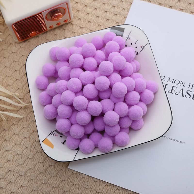 Colorful High Elastic Pom-Pom Embellishments - Free Same Day Shipping, In Stock, DIY Accessories, Large Plush Balls