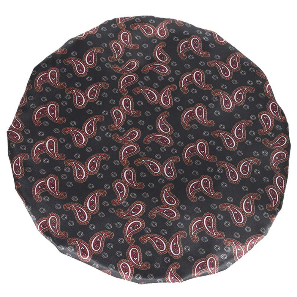 Reusable Shower Caps Double Layer Nightcap Hair Salon Bathing Cap Bathroom