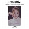 LE SSERAFIM БЕССТРАШНЫЙ (Японская версия) Официальная фотокарточка WEVERSE