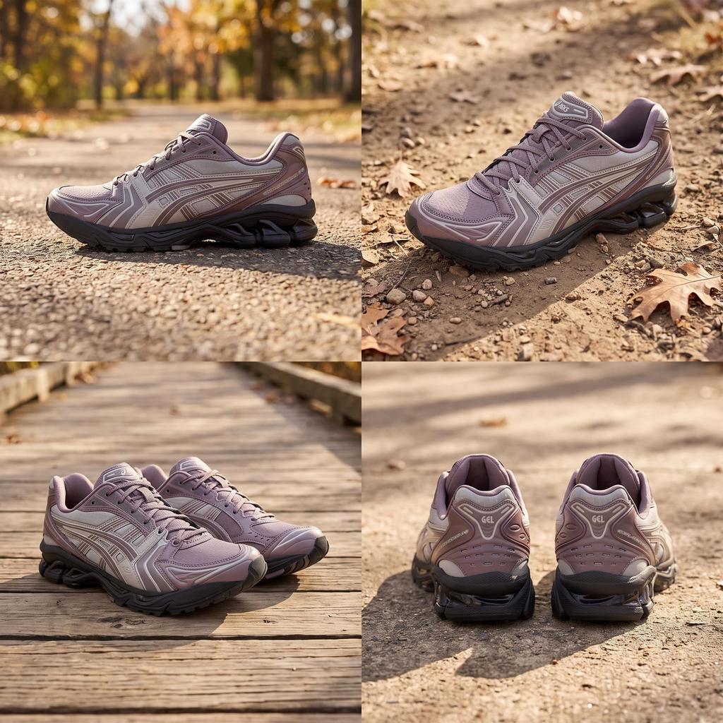 Asics Кроссовки для бега унисекс Asics Gel Kayano 14 низкие фиолетово-серые 1203A412-500