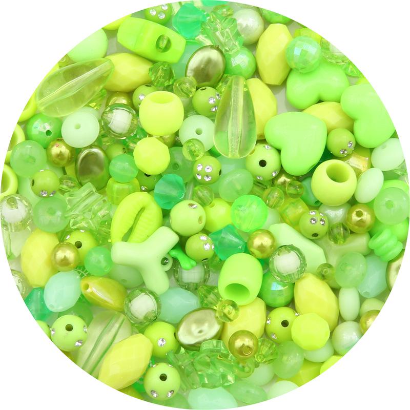 Baroque Style Acrylic Beads for DIY Bracelets and Accessories