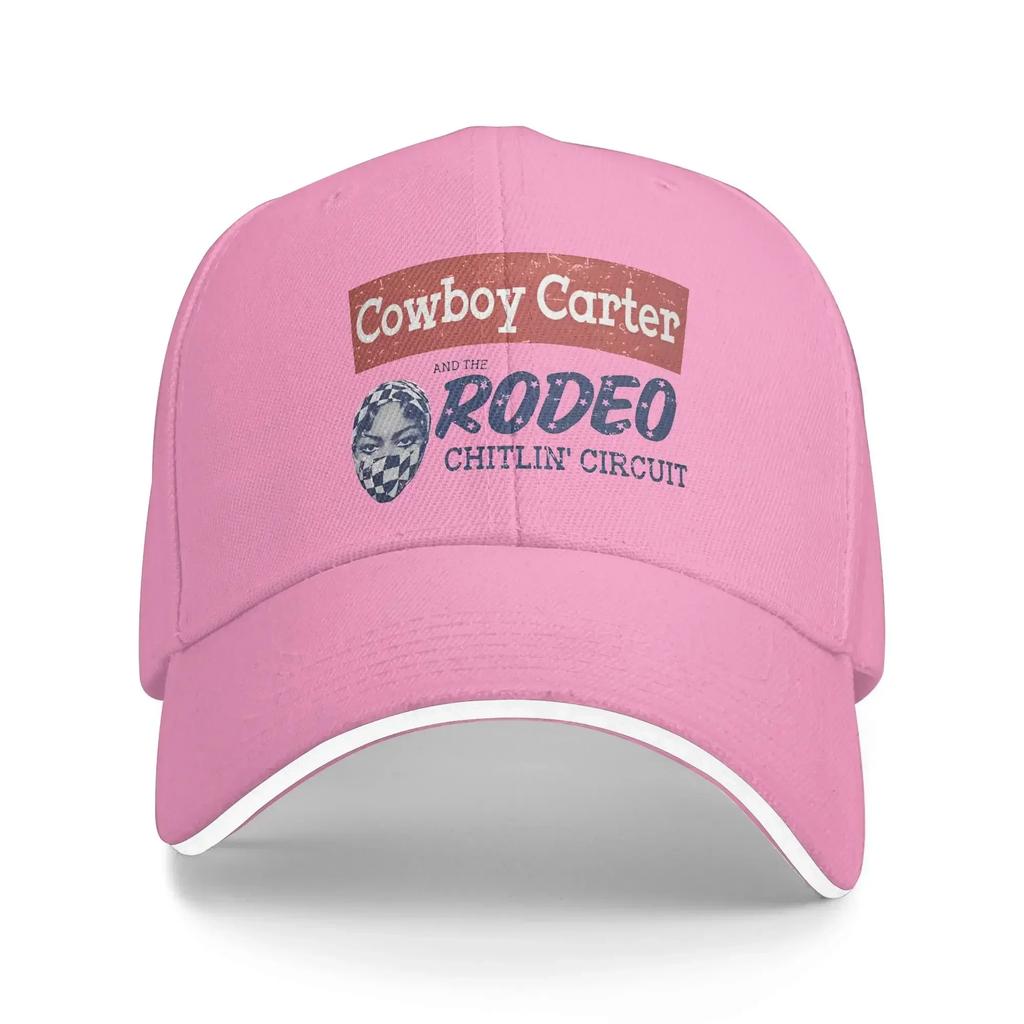 New Design Baseball Cap Cowboy Carter New Album Merch For Men Women Golf Cap Vintage Beyonce Singer Headwear Gift