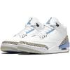 Мужские кроссовки Air Jordan 3 Retro UNC сине-белые Valor-Blue CT8532-104