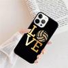 Я ЛЮБЛЮ играть в волейбол Чехол для телефона For iPhone 17 Air 16 15 14 Plus apple 16 11 12 13 Pro Ma coque
