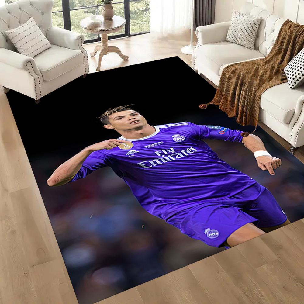 Cristiano Ronaldo Floor Rug Office Rug Suitable For Dining Room Kitchen Balcony Playrooms Antislip Rug Office Home Decor