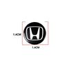 2/5/10Pcs 14MM Remote Car Key Stickers Emblem Accessories for Honda Civic Xrv Hrv Crv Brv City Accord Fit Jazz Insight Pilot Passport Stepwgn