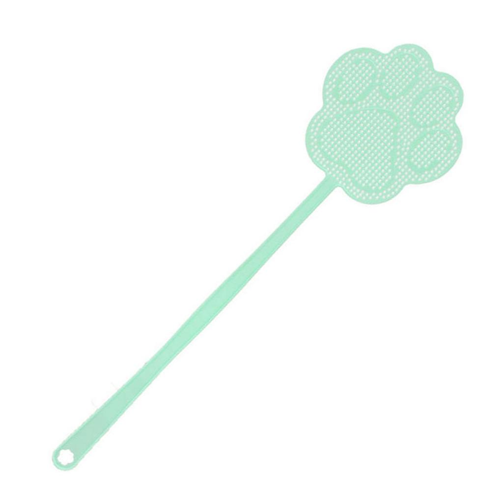 Мухобойка в форме милой медвежьей лапы, удлиненная, утолщенная, ручная мухобойка, летняя мухобойка для дома