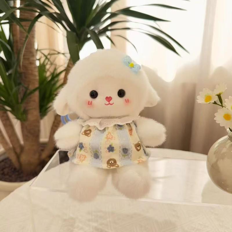 6" Мягкая Плюшевая Игрушка Овечка Медведь Лиса - Серия 'Сокровище Ладони' Кукла-Компаньон на Стол Сувенир