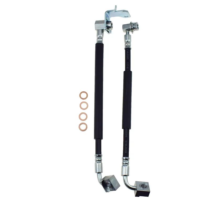 2Pcs Front Left Right Brake Hydraulic Hose for Ford Explorer Ranger Mazda B3000 Mercury Mountaineer 8L5Z2078L, 8L5Z2078R New
