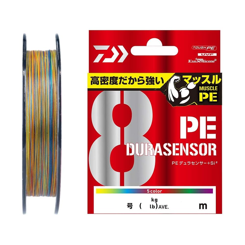 Daiwa UVF PE Durascensor X8+Si2 0.8mm 200m Multi-Color Fishing Line