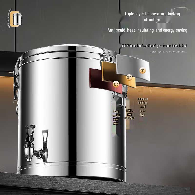 VENGO Коммерческий изолированный контейнер из нержавеющей стали 304