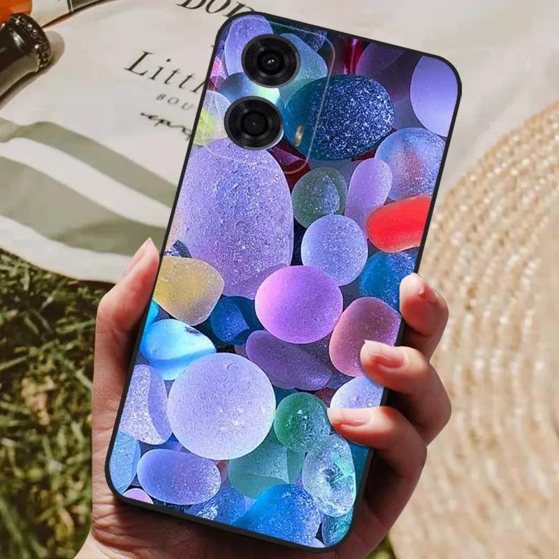 Чехол для Moto G34 5G Мягкий силиконовый Ударопрочный Милый задний чехол для Motorola Moto G34 5G G 34 TPU Чехлы для MotoG34 Милый мультяшный