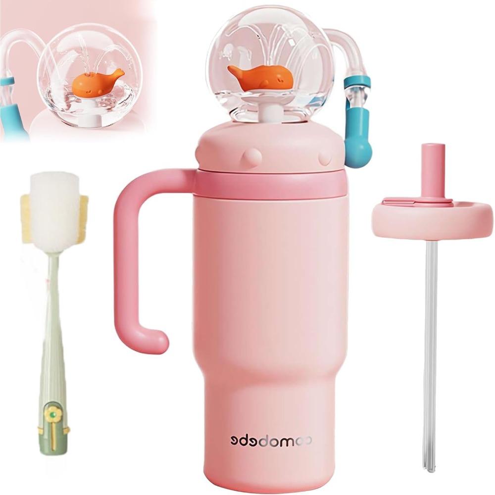 Кружка-непроливайка с расширенной ручкой и фонтаном в виде кита, новая кружка-кит