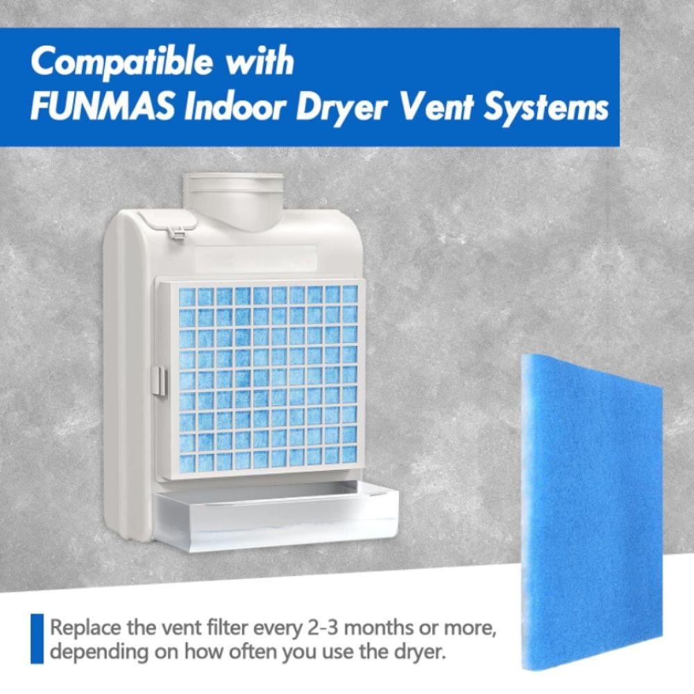 Reusable Vent Filter Dust Removal Replacement Filter Filter Cotton Furnace Vent Filter  RV AC