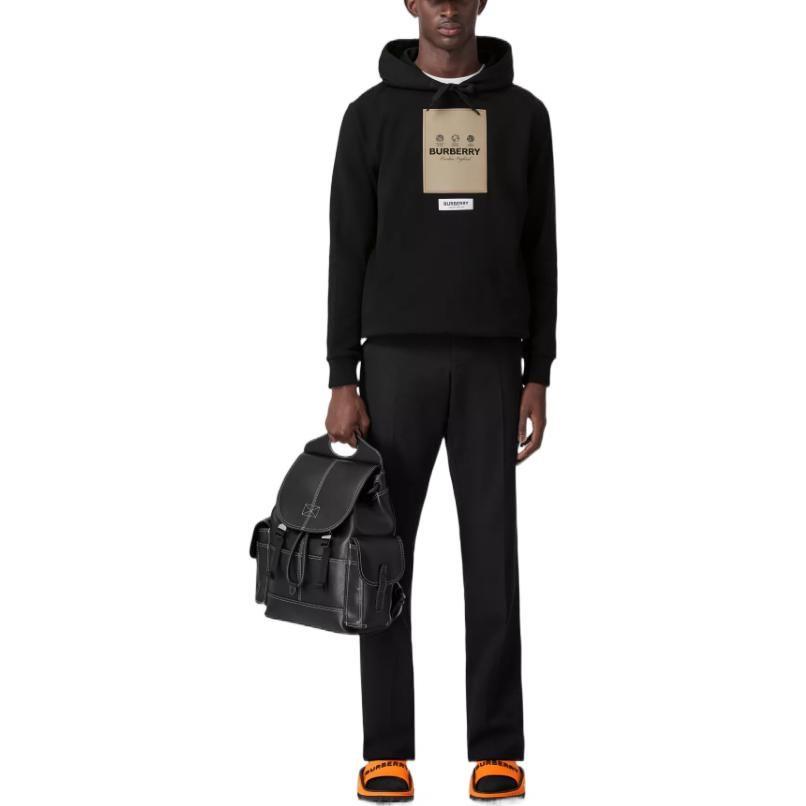 Burberry Худи с логотипом Owie Label 80571001